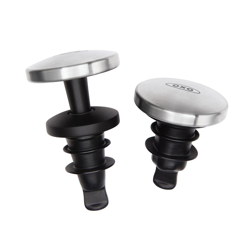2-Piece Spillproof Wine Stopper O7