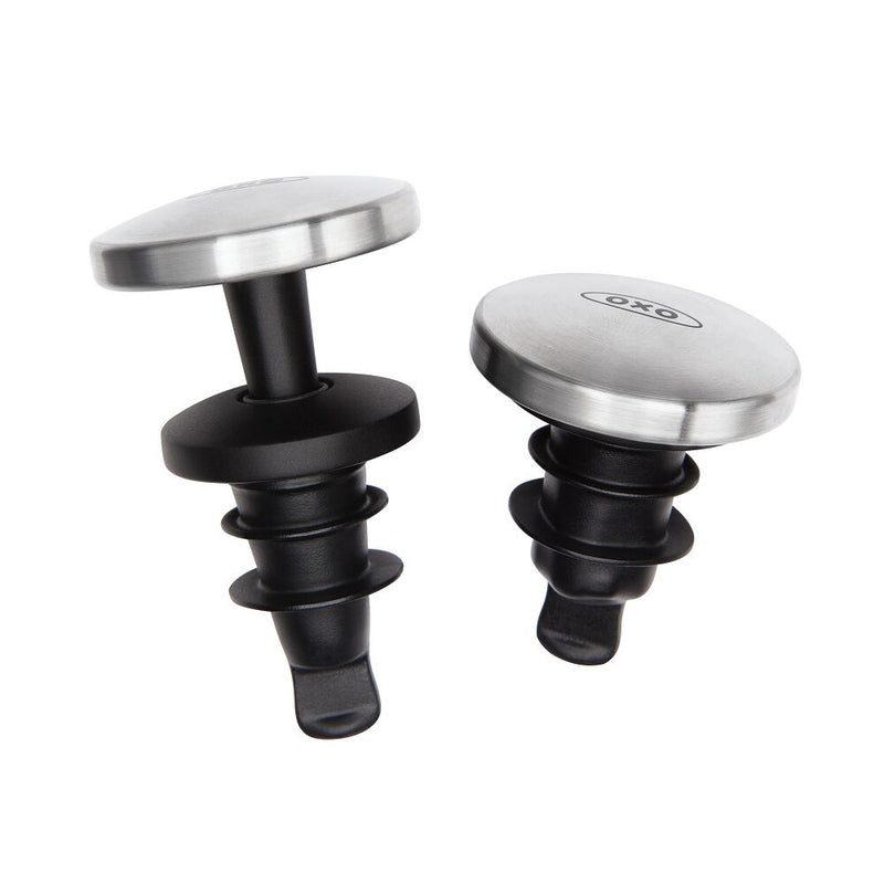2-Piece Spillproof Wine Stopper O7
