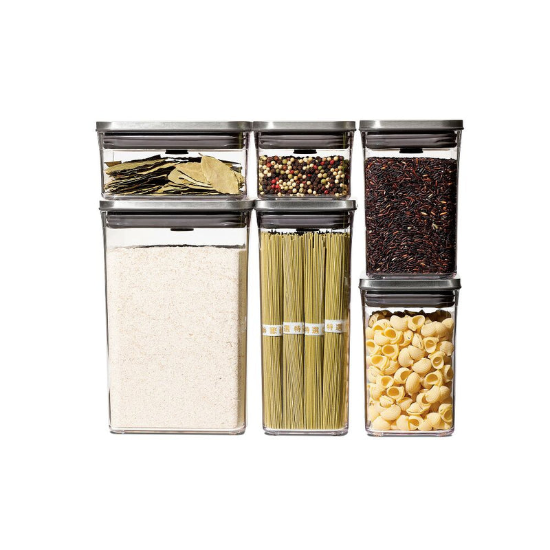 Steel 6-Piece POP Container Set I9