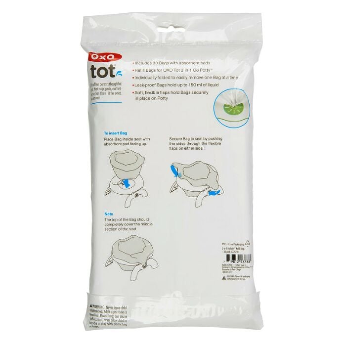 2-in-1 Go Potty™ Refill Bags - 30 Pack T2