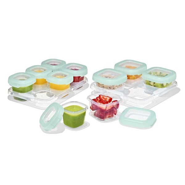 12-Piece Baby Blocks Food Storage Container Set - Opal O6