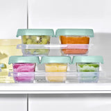 12-Piece Baby Blocks Food Storage Container Set - Opal O6