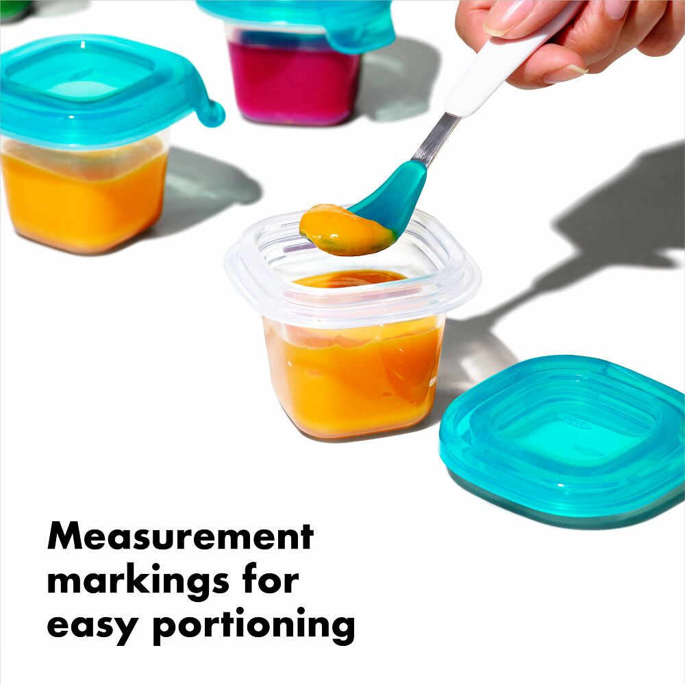 2 oz Baby Blocks™ Silicone Freezer Storage Containers K5
