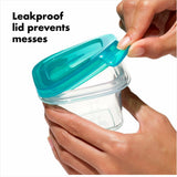 4 oz Baby Blocks™ Silicone Freezer Storage Containers - Tot Teal N8