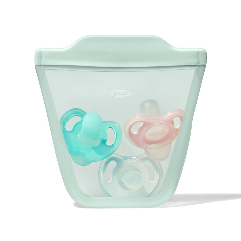 Tot Silicone Reusable Bag - 2-Piece Stand-Up Cup Set J4