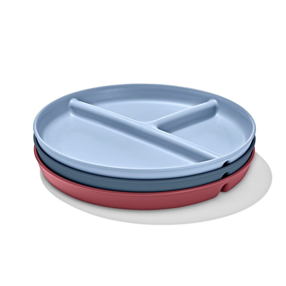 Stackable Divided Plates Set - 3 Pack N7