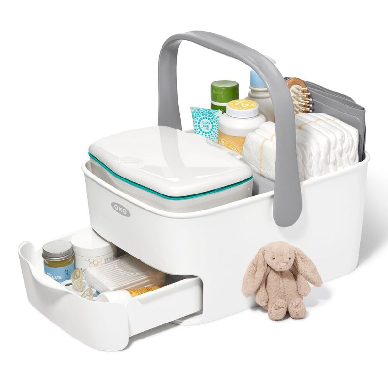 Diaper Caddy with Changing Mat D0