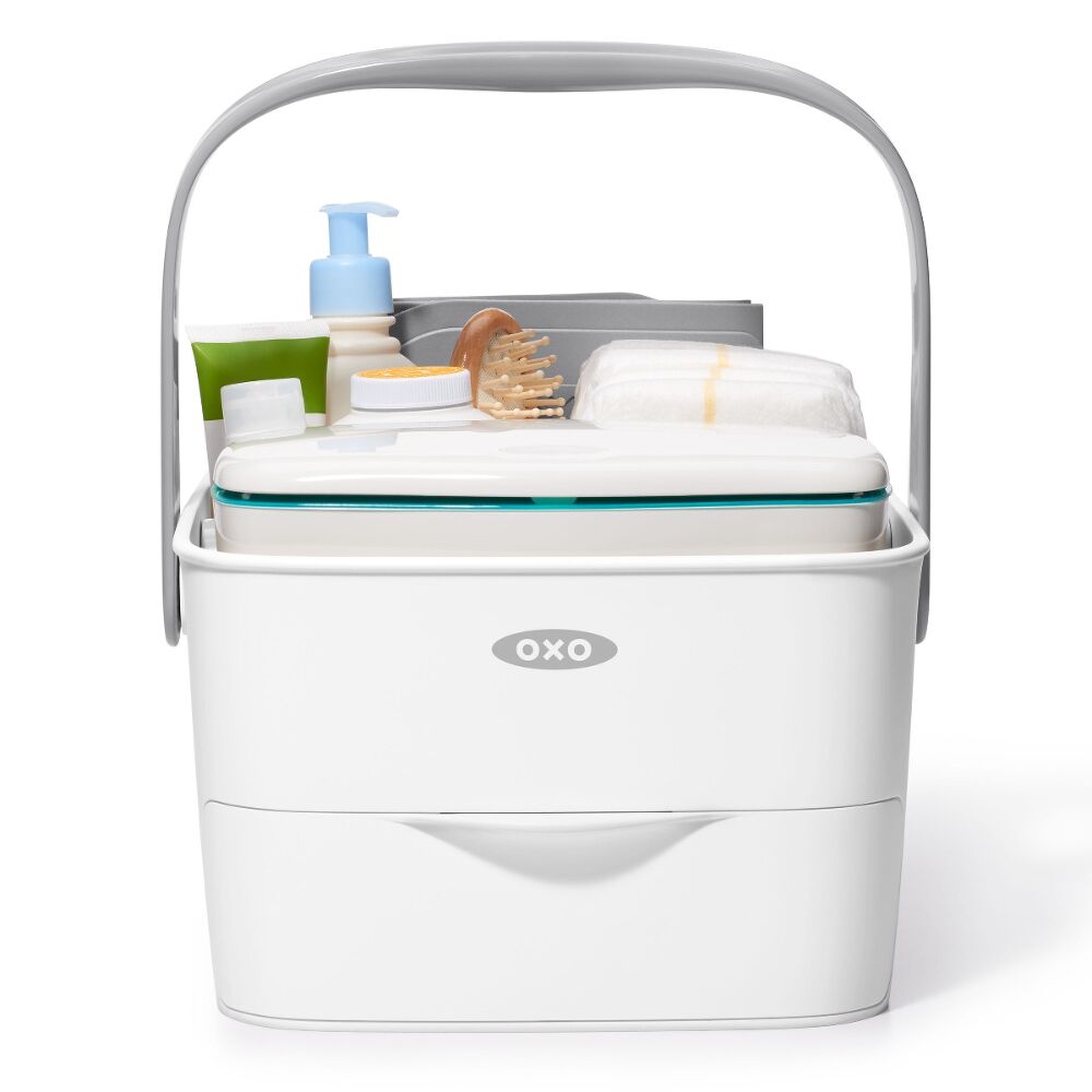 Diaper Caddy with Changing Mat D0