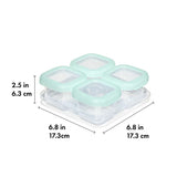 Baby Blocks Food Storage Containers (4 oz) - Opal S1