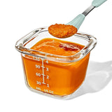 Glass Baby Blocks Food Storage Containers (4 oz) - Opal A0