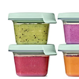 Silicone Baby Blocks Food Storage Containers (4 oz) - Opal I9