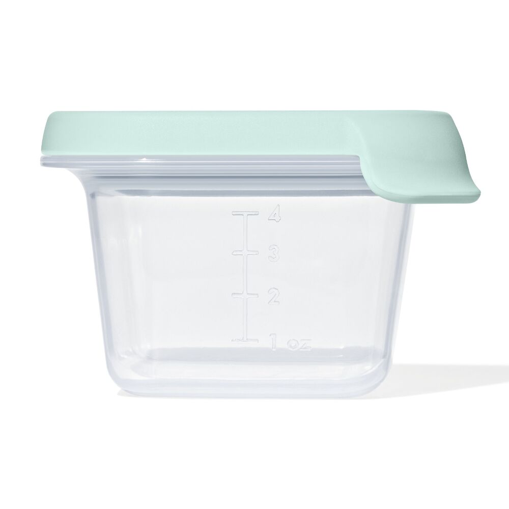 Silicone Baby Blocks Food Storage Containers (4 oz) - Opal I9